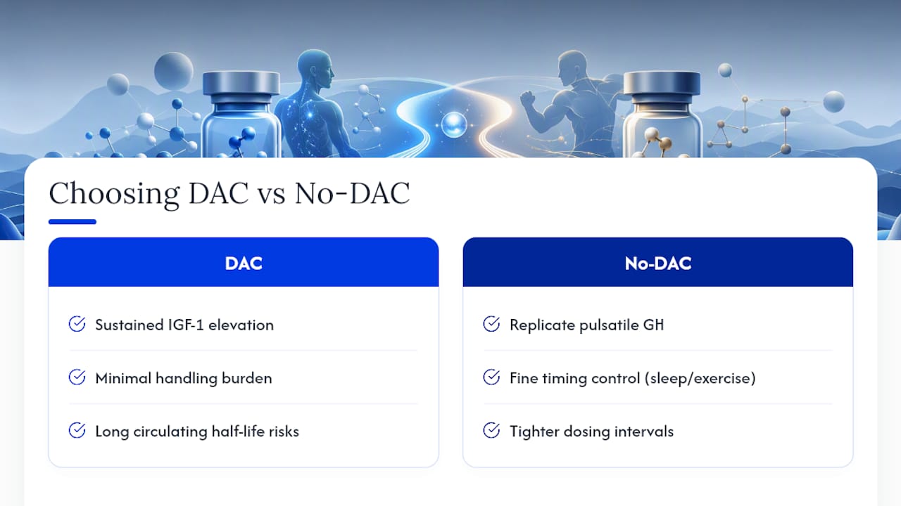 What Should Researchers Weigh Before Choosing DAC Over No-DAC? — overview diagram