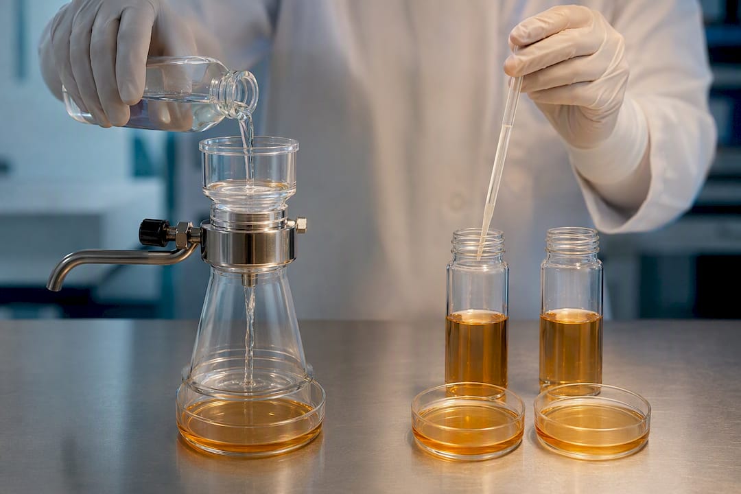Two sterility testing method pathways
